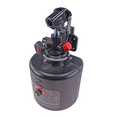 Jednočinný agregát se zubovým čerpadlem