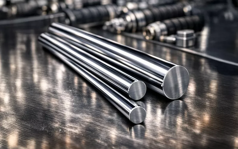 Chromované pístní tyče