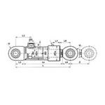 Přímočarý hydromotor PLV jednočinný s vedením