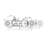 Přímočarý hydromotor PL jednočinný bez vedení