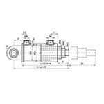 Přímočarý hydromotor TL dvojčinný